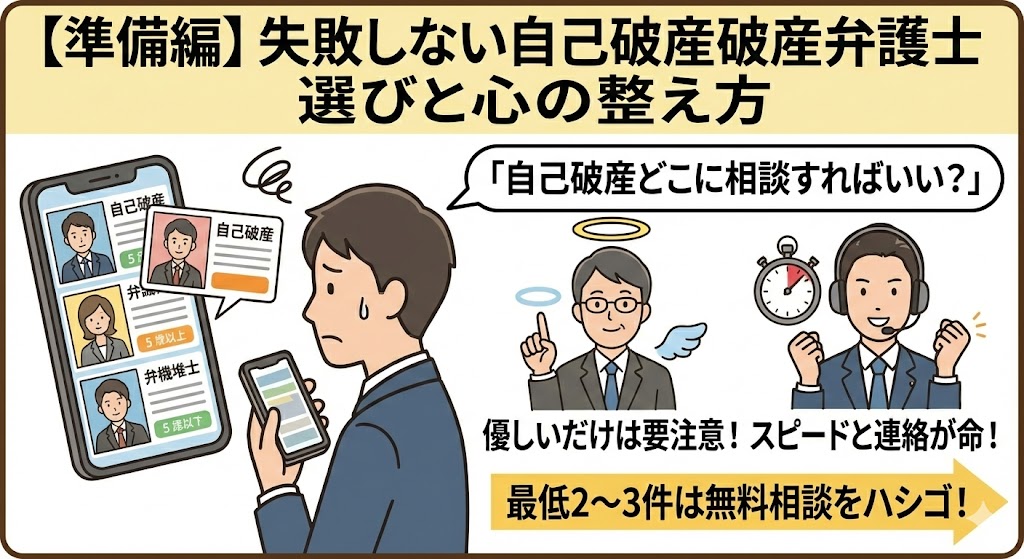 自己破産体験談ブログ【準備編】