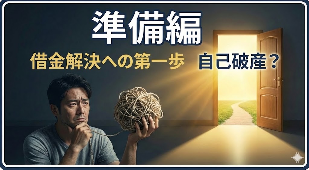 自己破産体験談ブログ【準備編】ページを読む