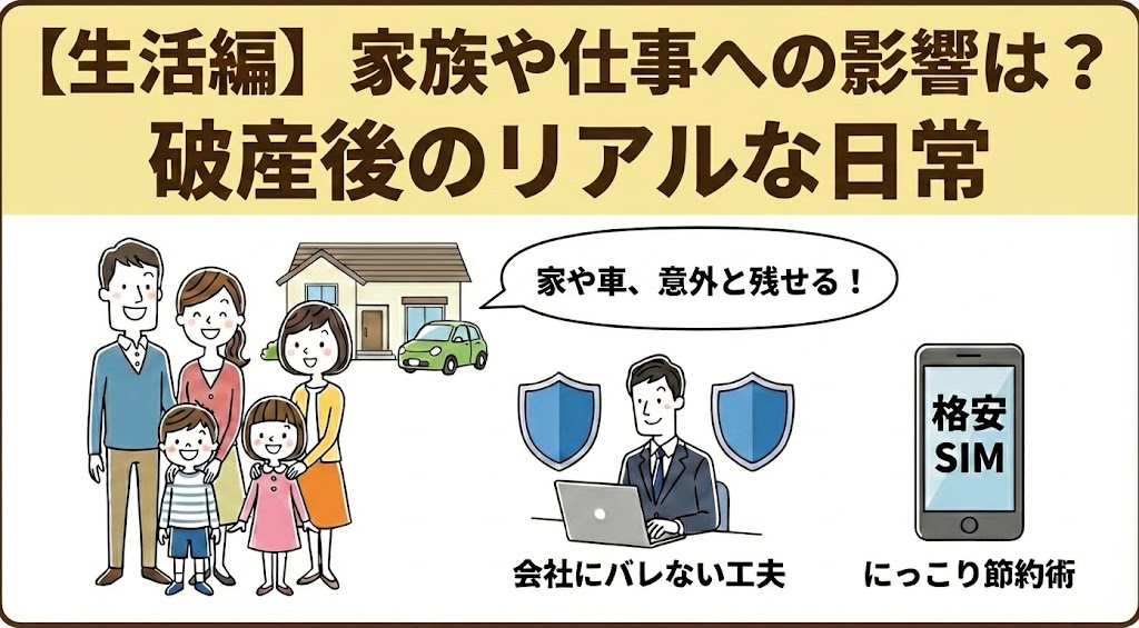 自己破産体験談ブログ【生活編】
