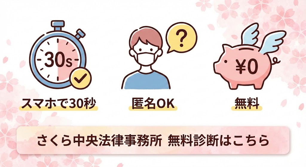 借金無料診断ツール（自己破産体験談ブログ）