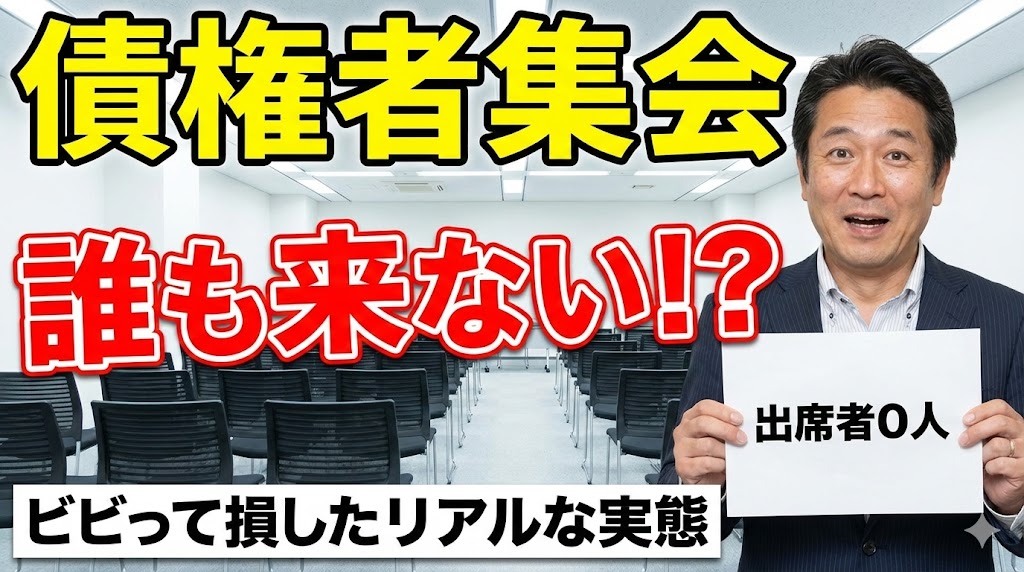 自己破産体験談債権者集会