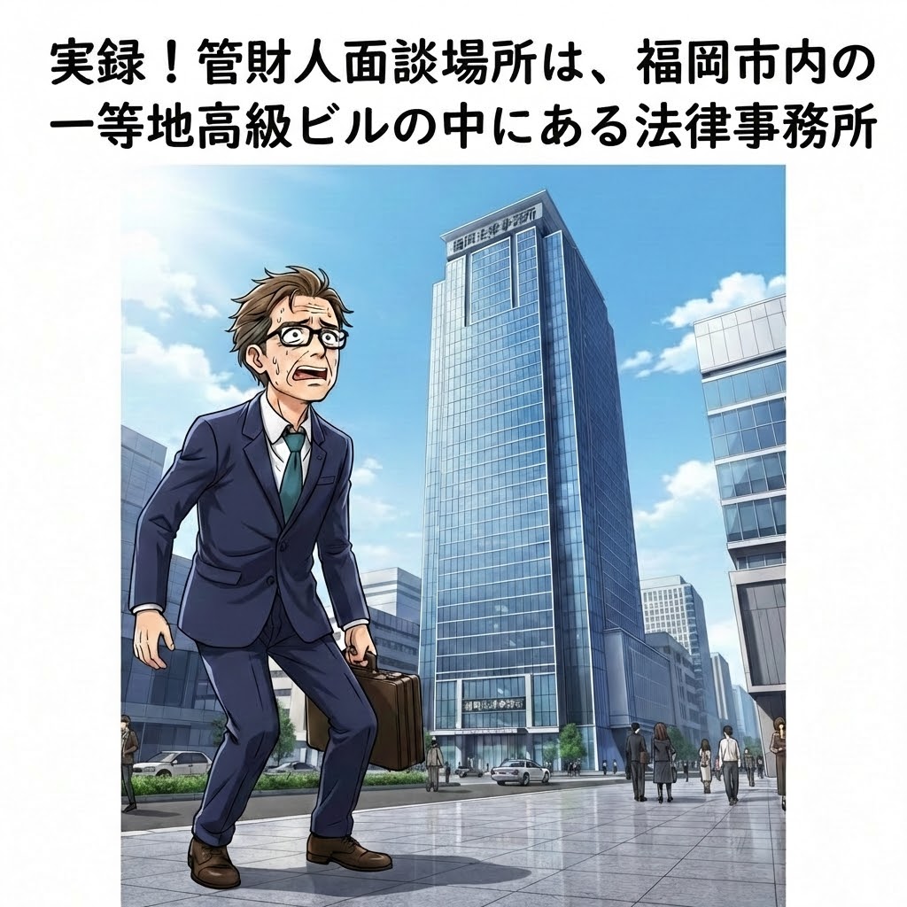 管財人面談体験談福岡一等地高級ビル