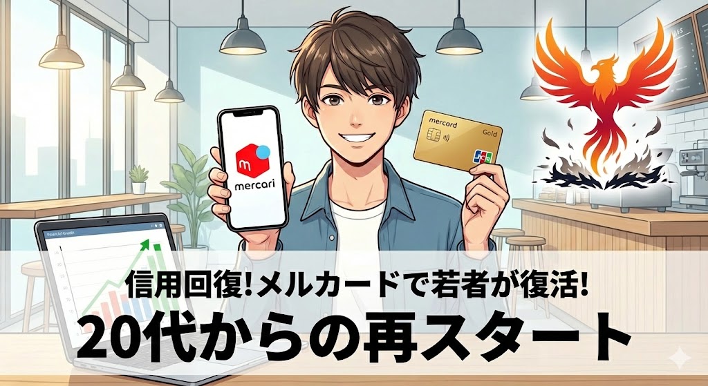 自己破産20代体験談メルカードで復活