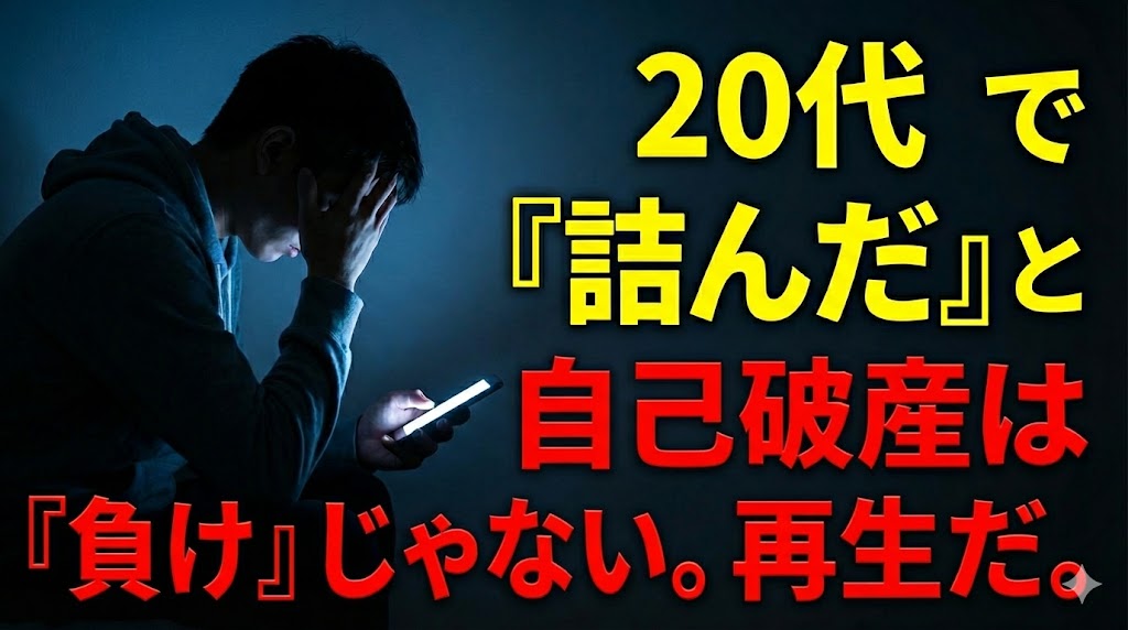 20代の自己破産人生詰んだ(自己破産体験談ブログ)