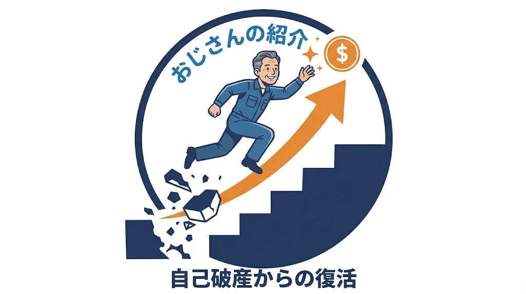 自己破産体験談の著者自己破産をしたおじさんの紹介