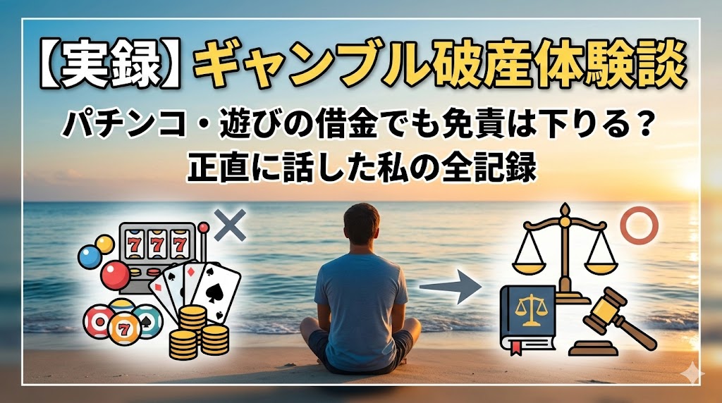 ギャンブル自己破産体験談