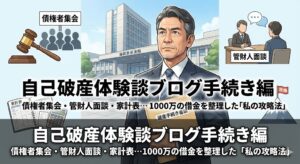 自己破産体験談ブログ手続き編２