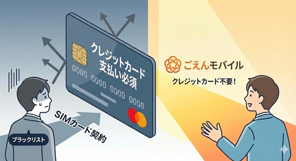 自己破産後のスマホ契約（携帯ブラック）