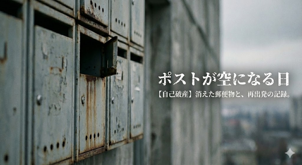 自己破産管財事件体験談郵便物転送