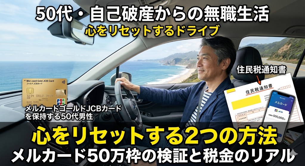 50代自己破産からの再度無職生活