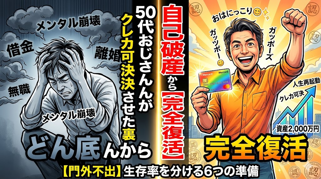 自己破産からの完全復活
